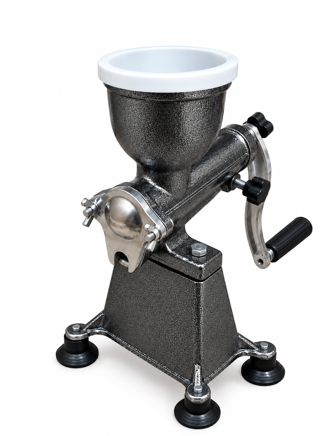 BIG Size Manual Aluminium Hand Juicer 18 No. Black Heavy Duty Citrus Press for Orange, Lemon, Mosambi & Pomegranate